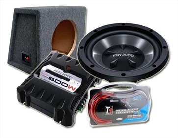 Subwoofer Wiring on Kfc W112s Kac 6104 Box Amp Kit Kenwood 12 800 Watt Subwoofer